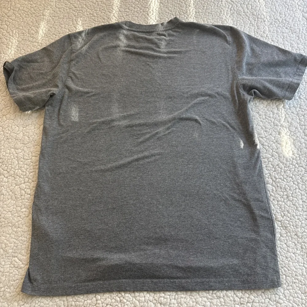 The North Face T-Shirt Mens medium Gray Short Sleeve Logo Tee